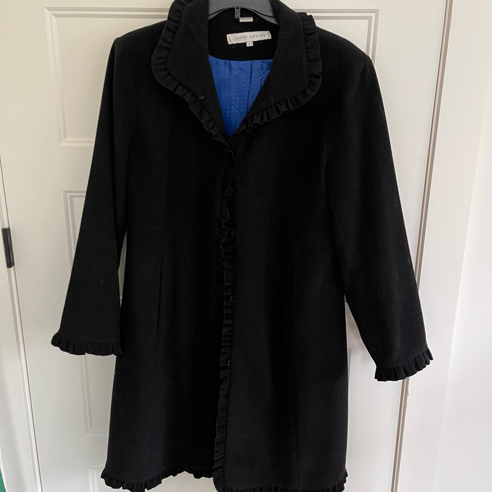 Black Coat full Length Larry Levine L